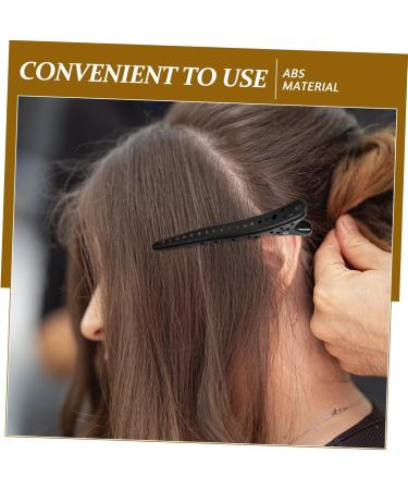 CANIGHT 6pcs Hair Styling Clips Hair Catch Clip Hair Clips for Barbers Barber Grips Hairdresser Clips Abs - Buy Online on GoSupps.com