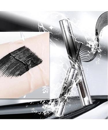  LINGJIONG metal curling waterproof mascara long lasting no burrs for summer party dating shopping office and daily life - Buy Online on GoSupps.com