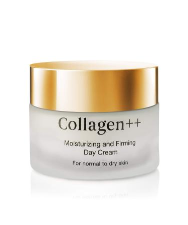 Collagen ++Anti-Aging Moisturizing and Firming Day Cream  Hydrating Collagen Cream  Anti Wrinkle Face & Neck with Collagen Peptide