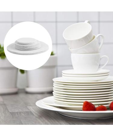 Pot and Pan Protector Felt Pan Protector Stacking Protection Heat Resistant Pots and Bowls Separating Pots and Pans Pot Divider Pads White - Buy Online on GoSupps.com