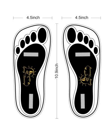 120 Pairs Disposable Black Tanning Feet Pads - Sunless Airbrush Spray Tent Foot Protectors - Buy Online on GoSupps.com