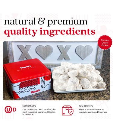 Davids Cookies Mother's Day Butter Pecan Meltaways - Crunchy Pecan Flavored Cookies in a Celebrate Moms Tin Gift Box - 2Lbs - Buy Online on GoSupps.com