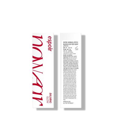 Espoir Lipstick Nowear Balming Glow #8 Rosy Bunny - Lightweight Moisturizing Lip Balm | Long-Lasting Vibrant Color | Vegan & Cruelty-Free Korean Makeup 0.1oz - Buy Online on GoSupps.com