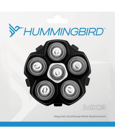 HUMMINGBIRD MK3 QuickSwap Replacement Blade Head | Genuine Refill Easy Install Magnetic 6-Blade Flexible Hypoallergenic Stainless Steel - Buy Online on GoSupps.com