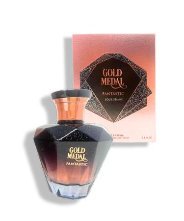 Gold Medal Fantastic Pour Femme Eau de Parfum 3.4 Fl. Oz. Fruty and Citrus fragrance for women