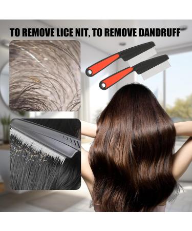 Buy Stainless Steel Lice Comb Dandruff Brush & Scalp Comb - Nyda Express Lice Remedy | Gentle on Hair - International Shipping - Buy Online on GoSupps.com