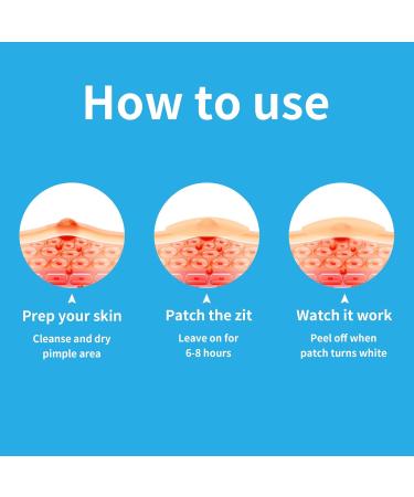 Hydrocolloid Pimple Patches for Face | 288 Acne & Blemish Repair | Ideal for Makeup & Skincare - Buy Online on GoSupps.com