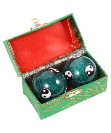 Magiclulu 2st Health Massage Handball Stress Balls Stress Balls Chinese Hand Exercise Training Stress Ball Massage Ball Massage Massage Handmill Balls Health Prevention Tools