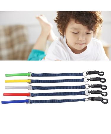 5-Piece Silicone Baby Bite Ring Set | Teething Toys for Girls & Boys - Yeast-Free - Colors: Red Blue Green Yellow Transparent - Buy Online on GoSupps.com