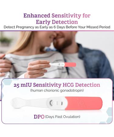 Versea Easy Lab One Step Pregnancy Kit - 2 Pack | 99% Accuracy Rapid Response Tests for Early Detection - Fast & Easy Home Use - Buy Online on GoSupps.com
