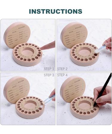 Amosfun Wooden Baby Tooth Fairy Box - Cat Pattern Tooth Saver Storage for Kids Keepsake Memories - Buy Online on GoSupps.com