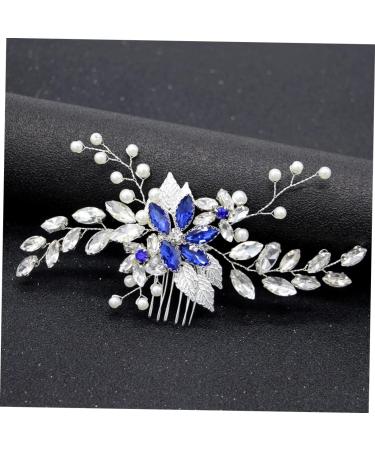 FRCOLOR bridal hair comb bridal comb headpiece clip wedding hair comb jewelry comb bride wedding hair accessories bridal flower comb wedding side comb pearl bridal comb Miss dress crystal - Buy Online on GoSupps.com