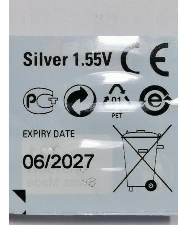 Buy Renata KNOPFZELLE SILBEROXID TYP 394 Silver - International Shipping Available | Premium Quality Battery - Buy Online on GoSupps.com