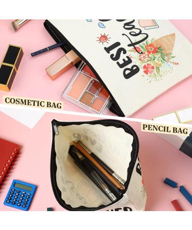 Teacher Appreciation Gift Set: 8 pcs Makeup Pouches & Bangle Bracelets - Graduation & End of Year Thank You Gifts for Women - Buy Online on GoSupps.com