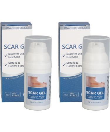 Deep Hydration Pregnancy Stretch Mark Cream Reduce Scars Promote Healing Nourishing Gel 2pcs Suitable for Various Scars Organic Material - Buy Online on GoSupps.com