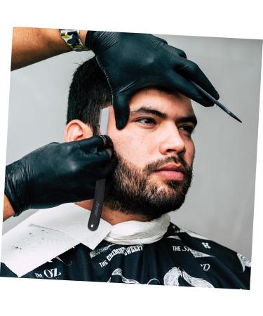 Angoily 4-Piece Metal Razor Blades Set for Men - Manual Hair Razor & Old-Fashioned Knife Holder - Buy Online on GoSupps.com