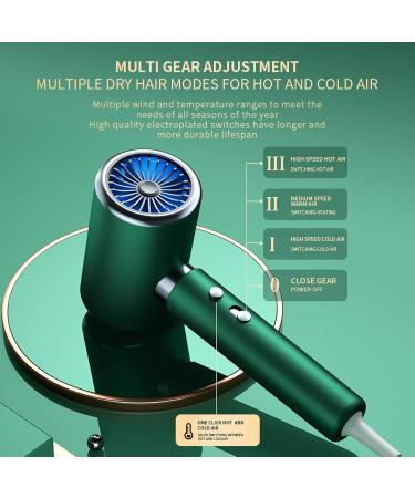 Melaide Flagship Edition Hairdryer 2000 W 3 speeds hotcold rotating attachment cord 19 m green - Buy Online on GoSupps.com