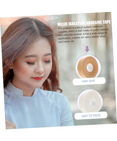 FRCOLOR 4 Rolls eyelash stickers eyelashes grafting tape adhesive eyelash tape breathable lash tape micropore tape lashes lash extension tools under eye tapes Foam elasticity Miss eye mask - Buy Online on GoSupps.com