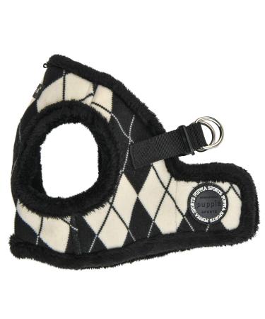 PUPPIA JADEN HARNESS B Large BLACK