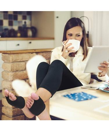 Metatarsal Sleeve Pads with Soft Gel Fabric - Forefoot Compression Socks for Pain Relief - Buy Online on GoSupps.com