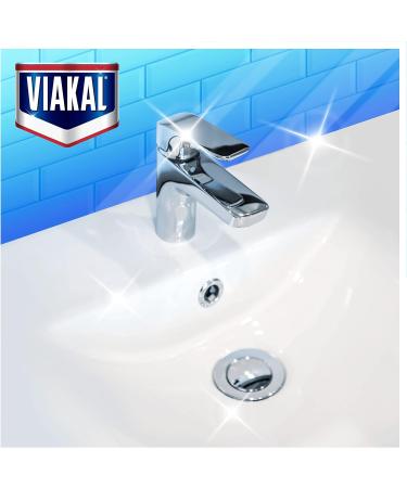 Viakal Limescale Remover Spray Fresh 5 Litre (500 ml x 10) & Flash Bleach Spray Multi Purpose Cleaner 8 Litres (800 ml x 10) Stain & Grease Remover Eucalyptus Scent - Buy Online on GoSupps.com