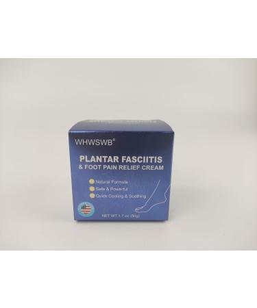 Plantar Fasciitis Relief Cream | Herbal Heel Pain & Spur Relief - 1.7 OZ - Buy Online on GoSupps.com