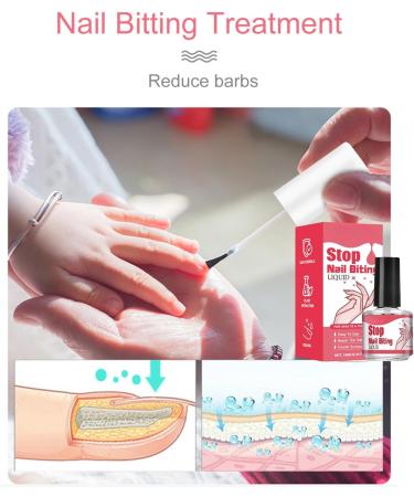 Anti Nail Biting Nail Polish Quick Drying Nail Biting Prevention No Bite Nail Polish Stop Biting Nail Nail Biting Prevention for Adults Clear Anti Nail Biting Polish Stop Nail Biting Nail Varnish - Buy Online on GoSupps.com
