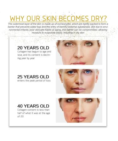 24K Gold Collagen Cream - Anti-Aging Face Cream for Reducing Age Spots Fine Lines & Wrinkles | Firming & Lifting Skin Elasticity - Buy Online on GoSupps.com