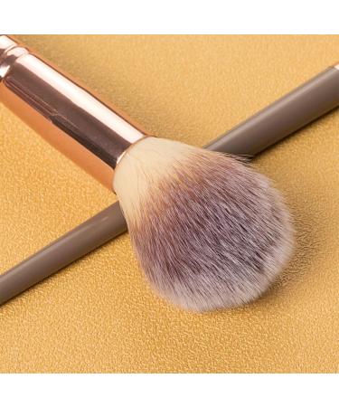 Double Head Foundation Makeup Brush Powder Coloring Tool Facial Brushes Professional Blending Liquid Oblique Concealer Beauty Multicolour - Buy Online on GoSupps.com