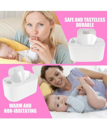 USB Baby Wipe Warmer 3 Modes 40-60 c Adjustable Wipe Warmer Dispenser Thermostat Even Heating Baby Wipe Heater Portable Overall Heating Wet Wipes Warmer for Car Home Nursery Travel Prevent Dry (white) - Buy Online on GoSupps.com