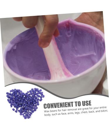 Beavorty 6 Pack Hard Wax Beans for Hair Removal - Violet Pearl Wax for Smooth Skin | International Shipping - Buy Online on GoSupps.com