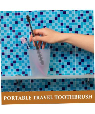 Lurrose 16 Pcs Soft Toothbrush Set - Child & Adult Travel Toothbrushes with Soft Bristles - Ideal for Pregnant Women - Portable Cleaning Brushes - Buy Online on GoSupps.com