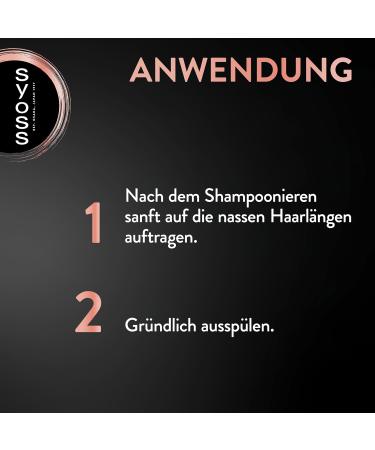 handle Syoss Shampoo Keratin 1 x 440 ml for weak and brittle hair smoothes the hair fiber & deep rinse keratin 1 x 250 ml rich rinse with keratin fights frizz and provides shine - Buy Online on GoSupps.com