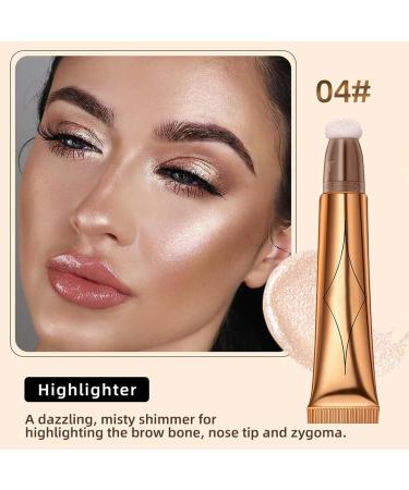 Contouring Makeup Liquid Blush Liquid Blush Cream Highlighter Contouring Highlighter Pen Contouring Cream Stick Cheek Cream Contour Bronzer Stick Highlighter Blush Stick - Buy Online on GoSupps.com