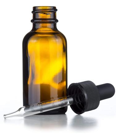 7 Colors Available - 24 Pack 1 oz Amber Glass Bottles With Dropper | Wholesale Quantity for Essential Oils & Serums - The Bottle Depot - Buy Online on GoSupps.com
