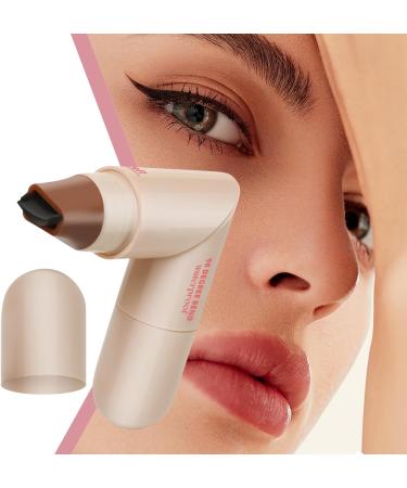 Eye Liner Stamp | Wooden Miniature House Kit Bookshelf Insert Puzzle Craft For Sturdy Room Drawer Table Living Room Office Shelf Classroom Library School | Fournitures Maquillage Brun - Buy Online on GoSupps.com