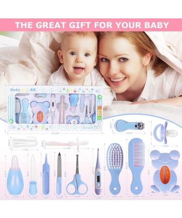 RoseFlower Baby Healthcare and Grooming Kit - 13 in 1 Newborn Essentials Nursery Care Set for Infant Toddler Boys Girls #13 - Buy Online on GoSupps.com