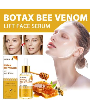 Bee Venom Lifting Face Serum Hydrating & Firming Treatment for Facial Skin Helps Improve Appearance of Sagging Skin Fine Lines & Elasticity Moisturizing & Smoothing Formula (Bee venom) - Buy Online on GoSupps.com