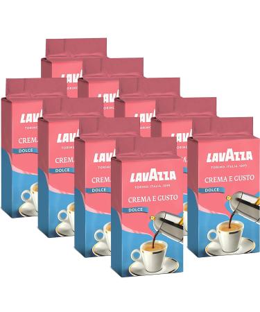 Lavazza Crema e Gusto Dolce Ground Coffee 9 x 250 g