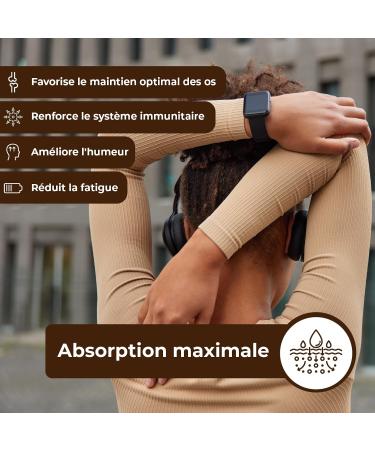 Vitamins D3 K2 | Bone Health & Immune System | Calcium Magnesium Zinc Vitamin D3 | Vegan Allergen Free & GMO | Vitamin D3 & K2 Ampoules | For 20 Days | Made in the EU - Buy Online on GoSupps.com