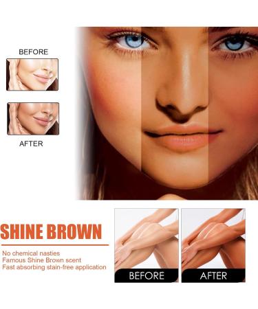 Brown Tanning Gel Ksndurn 2 PCS Tanning Accelerator Cream - Accelerator for Outdoor Sun Dark Tanning Cream Achieve a Natural Tan Skin - Buy Online on GoSupps.com