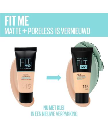 Maybelline Fit Me Matte & Poreless Foundation 220 Natural Beige 30ml - Pack of 1 - Buy Online on GoSupps.com