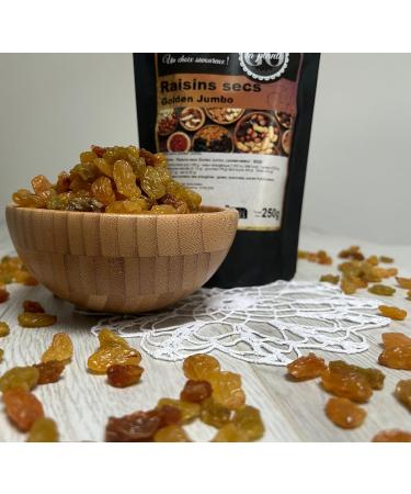 Golden Jumbo raisins 500 g - LA PLANTIGO - Buy Online on GoSupps.com
