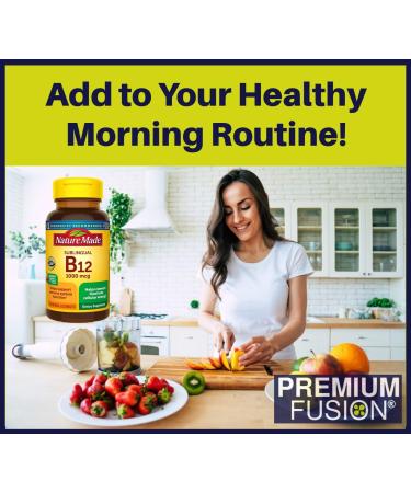 Nature Made Vitamin B12 1000 mcg Fast Dissolve Lozenges + Bonus Vitamin Pouch & Supplement Guide - Buy Online on GoSupps.com