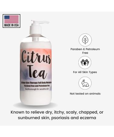 The Lotion Company 24 Hour Skin Therapy Lotion Citrus Tea 16 Fl Oz - Moisturizing Body Lotion - Buy Online on GoSupps.com