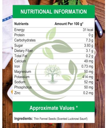 Hobby Herbs Saunf 200g | Barik Saunf | Fennel Seeds | Mouth Freshner Saunf_Packing May Vary - Buy Online on GoSupps.com