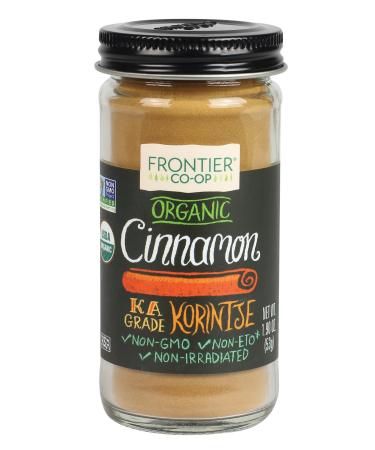 Frontier, Organic Cinnamon Korintje Ground, 1.9 Ounce