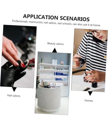 DOITOOL 3 Boxes Nail Art Box Acrylic Nail Tools DIY Nail Tips Nail Kit Clear Nails Stiletto Nails Fake Nail Plate Transparent Nail Tips Kit De Manicura Plastic Products - Buy Online on GoSupps.com