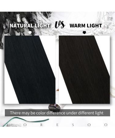 Microring Extensions | Real Hair 1g/S Micro Ring Extensions #1B Natural Black | 50cm Remy Silky Hair Extensions | 50g Pack - Buy Online on GoSupps.com