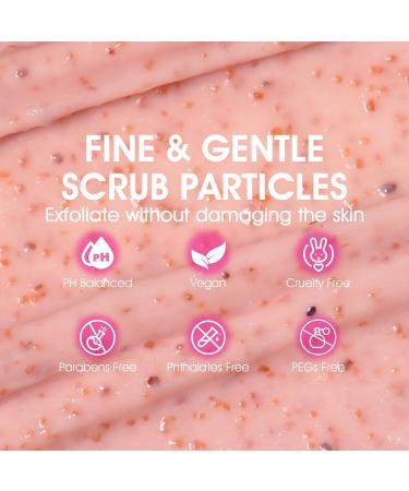 Riso Della Corte Ba Bikini Scrub with 10 AHA+BHA and turmeric for the armpit area removes ingrown hairs and razor bumps hydrates and nourishes the skin evens the complexion exfoliates 220 g - Buy Online on GoSupps.com